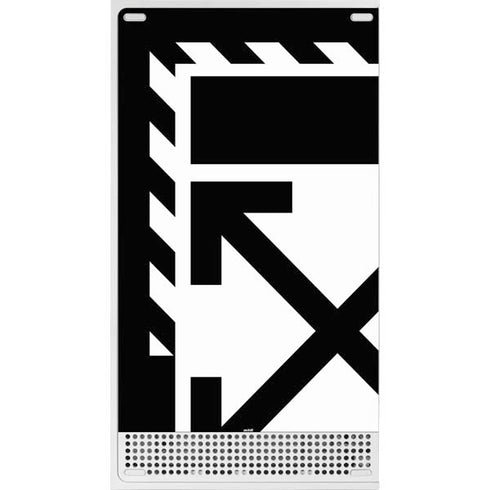 Black and White Geometric Shapes Xbox Series S Skins